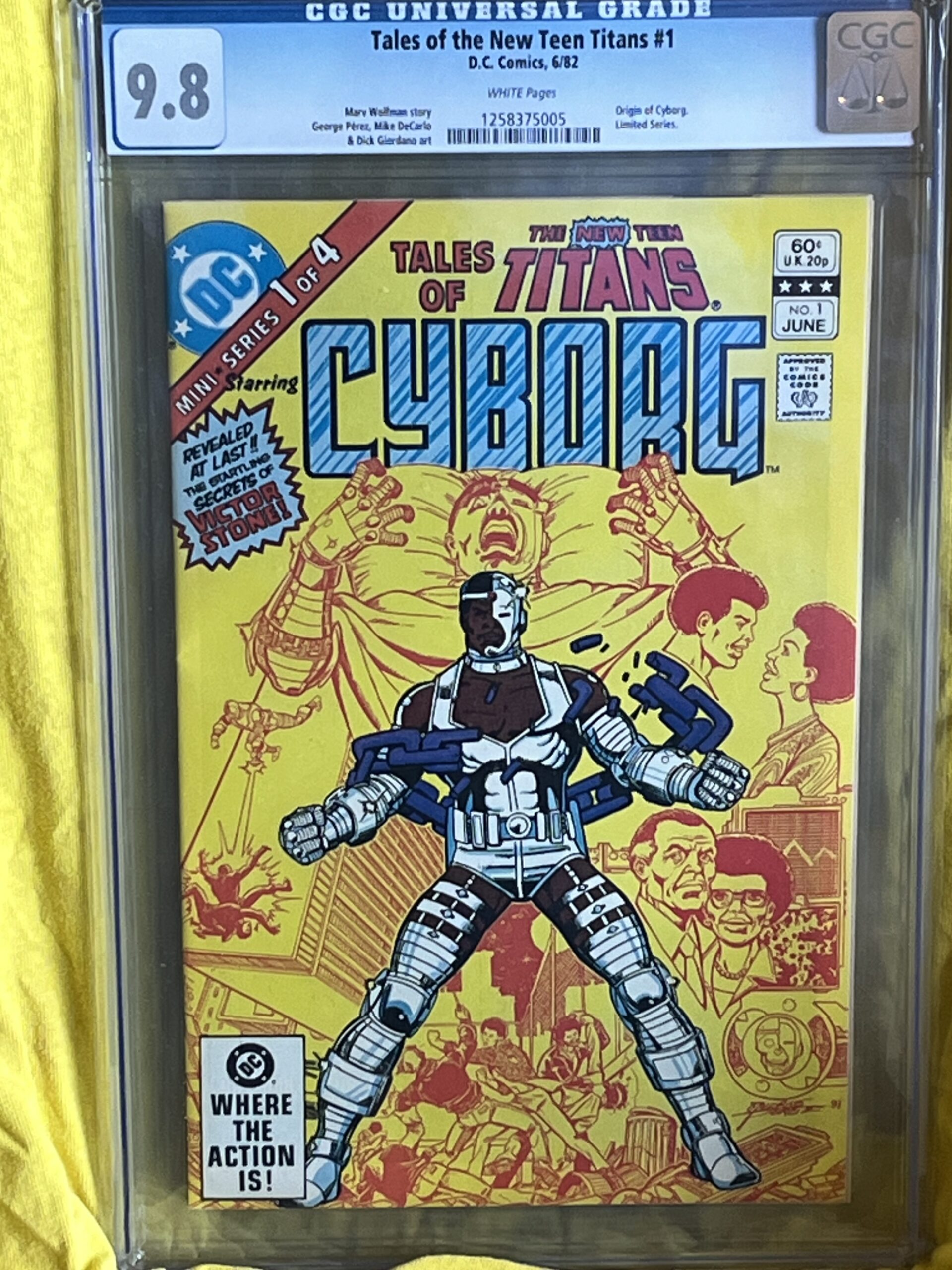 Tales of the New Teen Titans Cyborg #1