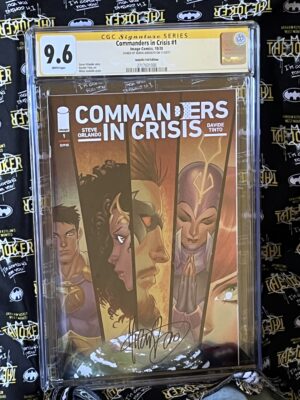 Commanders in Crisis 1 Andolfo Edition 9.6 CGC Signature Series