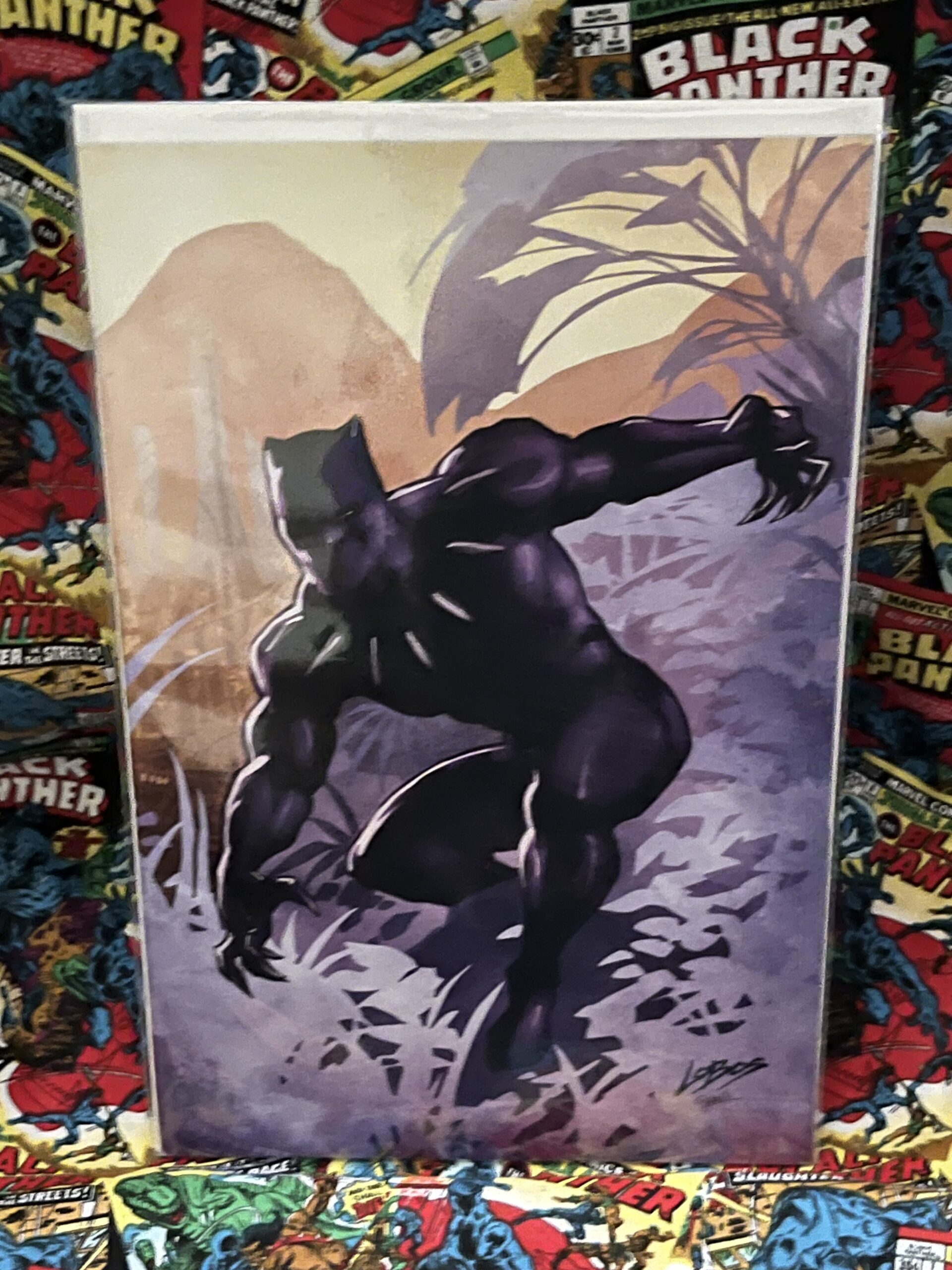 Black Panther #1 Lobos Virgin Variant